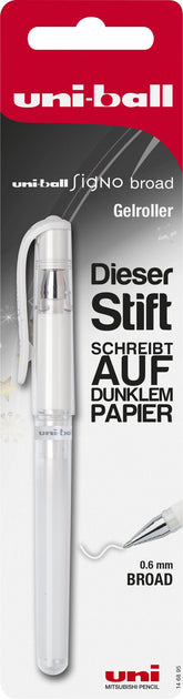 uni-ball 146895 1 mm Signo Um-153 Gel Pen - White